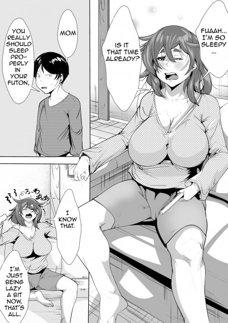 Son Lusting After His Sleeping Mother Porn Comics