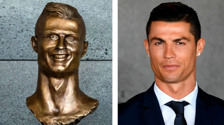 Ronaldo Bust Looks Nothing Like Ronaldo And The Internet Notices The New York Times