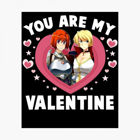 Sara Scorpion Sylia Von Bernstein Space Pirate Sara You Are My Valentine Art Anime Gift For Fans Poster By Benniesara95 Redbubble